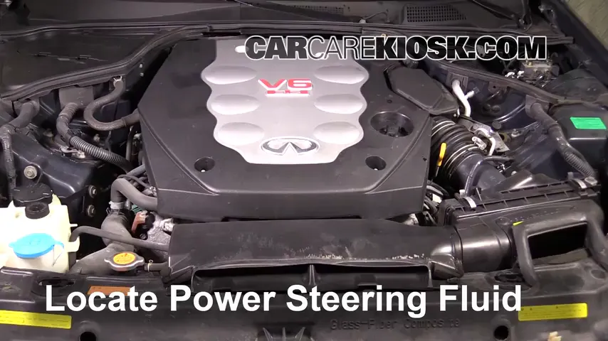2005 Infiniti G35 3.5L V6 Coupe (2 Door) Power Steering Fluid